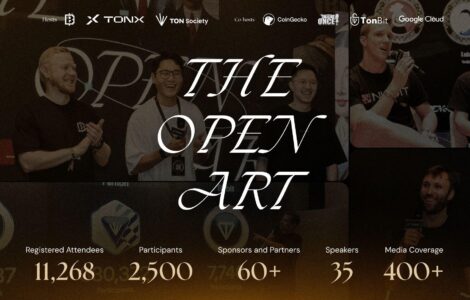 The Open Art by Blum, TONX, and TON Society Draws 11,280+ Registered Attendees, Becoming the Largest Event of Token2049 Week