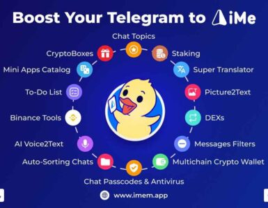 iMe Launches Advanced AI, DeFi, and Non-Custodial Wallet Features in Telegram-Based SuperApp