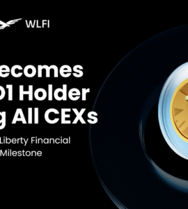 Gate and World Liberty Financial Reach Strategic Milestone: Gate Becomes Second-Largest Holder of USD1 Among Centralized Exchanges